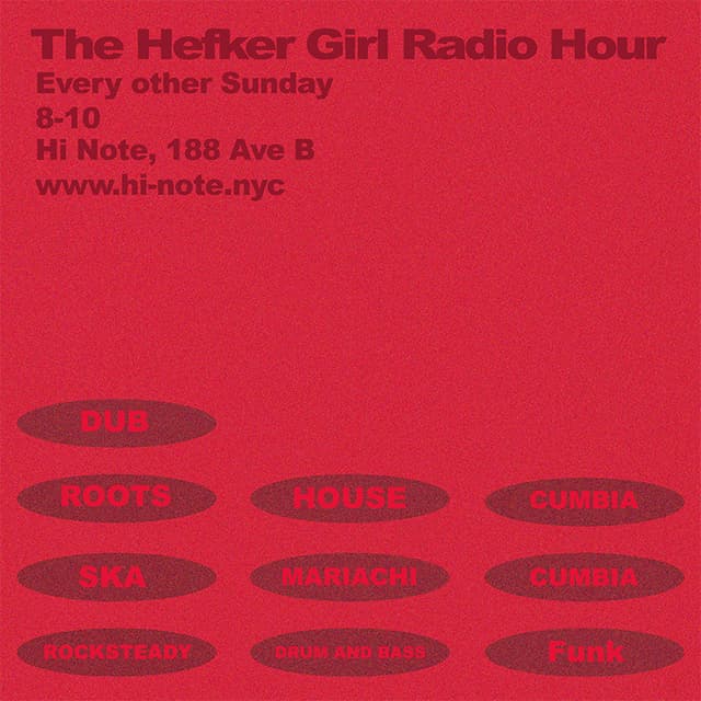 The Hefker Girl Radio Hour